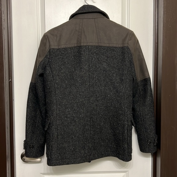 AllSaints “Sailor” Pea Coat with Toggle Closures - Picture 4 of 4